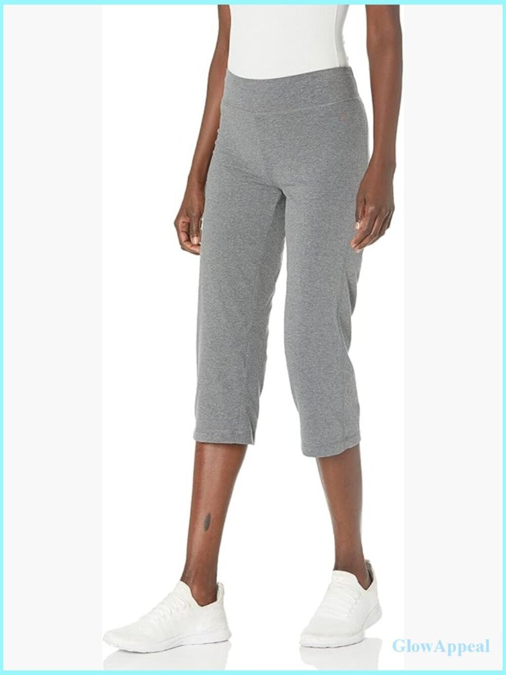 Women's Everyday Basic Capri Leggings Cotton Spandex Capri Workout Yoga Pants